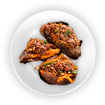 Baked Potato With Haggis 