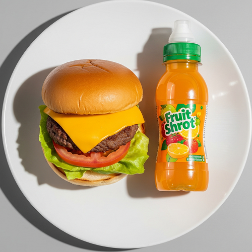 Kids Hamburger & Chips 